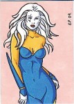 PSC (Personal Sketch Card) by Elaine Perna